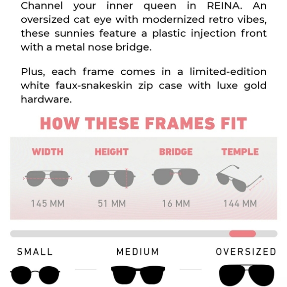 🆕️ Quay Australia Reina Sunglasses Black Gold - Picture 4 of 4